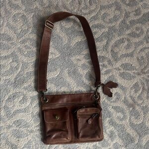 Roots Canada Leather Bag